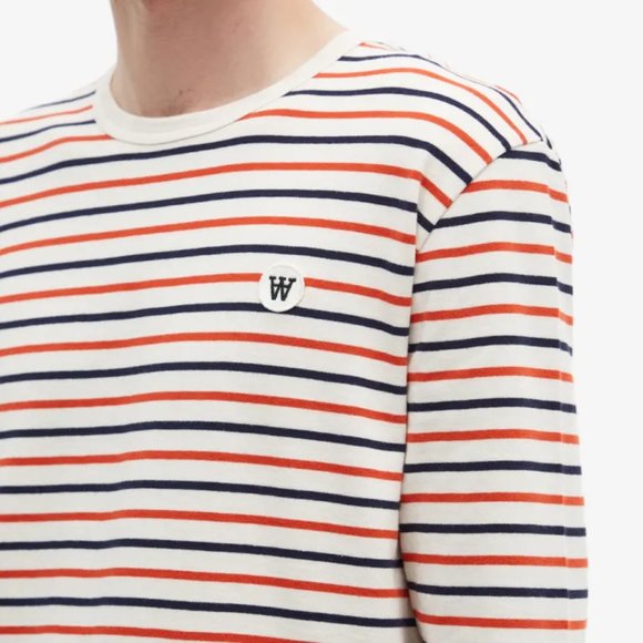 Striped Crewneck Shirt by Wood Wood - Picture 3 of 6